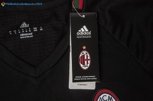 Entrainement Milan Ensemble Complet 2017 2018 Noir Vert