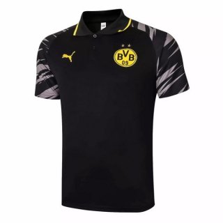 Polo Borussia Dortmund 2020 2021 Noir Polo Borussia Dortmund 2020 2021 Noir