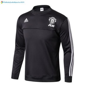 Survetement Manchester United 2017 2018 Noir Blanc