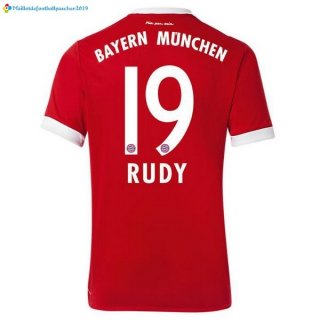 Maillot Bayern Munich Domicile Rudy 2017 2018 Maillot Bayern Munich Domicile Rudy 2017 2018