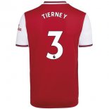 Maillot Arsenal NO.3 Tierney Domicile 2019 2020 Rouge