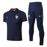 Polo France Ensemble Complet 2018 Bleu