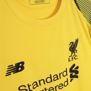 Maillot Liverpool Domicile Gardien 2018 2019 Jaune