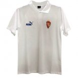 Thailande Maillot Real Zaragoza Domicile Retro 1994 1995 Blanc