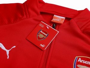 Survetement Arsenal 2018 2019 Rouge Gris