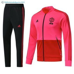 Survetement Manchester United 2018 2019 Rouge