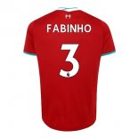 Maillot Liverpool NO.3 Fabinho Domicile 2020 2021 Rouge