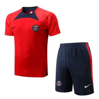 Maillot Entrainement PSG Ensemble Complet 2022 2023 Rouge Maillot Entrainement PSG Ensemble Complet 2022 2023 Rouge