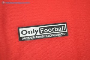 Maillot Manchester United Domicile ML Retro 1999 Rouge