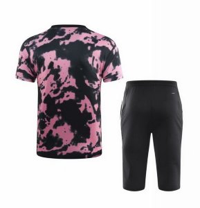 Entrainement Juventus Ensemble Complet 2019 2020 Noir Rose