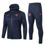 Survetement Paris Saint Germain 2019 2020 Bleu Marine Rouge