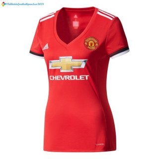 Maillot Manchester United Femme Domicile 2017 2018