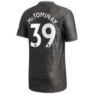 Maillot Manchester United NO.39 McTominay Exterieur 2020 2021 Noir