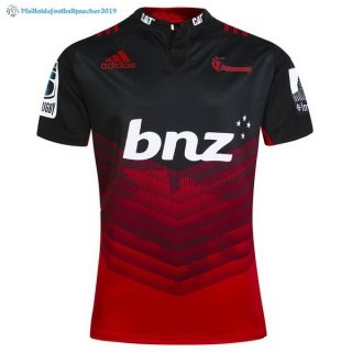 Maillot Rugby Crusaders Domicile 2017 2018 Rouge Maillot Rugby Crusaders Domicile 2017 2018 Rouge