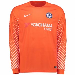 Maillot Chelsea ML Gardien 2017 2018 Orange