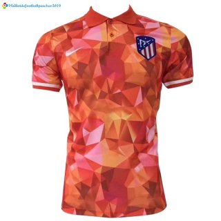 Polo Atlético de Madrid 2017 2018 Orange