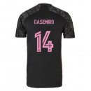 Maillot Real Madrid Third NO.14 Casemiro 2020 2021 Noir