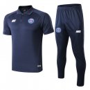 Polo Ensemble Complet Paris Saint Germain 2019 2020 Bleu