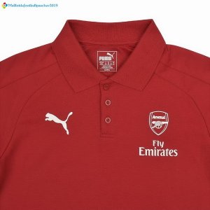 Polo Arsenal 2017 2018 Rouge