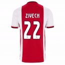 Maillot Ajax Domicile Ziyech 2019 2020 Rouge