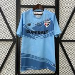 Thailande Maillot Sao Paulo Pre-Match 2025-2026 Bleu