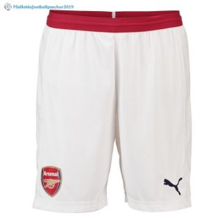 Pantalon Arsenal Domicile 2018 2019 Blanc