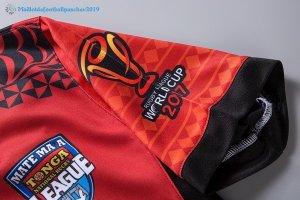 Maillot Rugby Tonga RLWC Domicile 2017 2018 Rouge