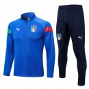 Survetement Italie 2022 2023 Bleu Rouge