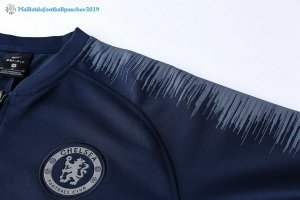 Survetement Chelsea 2018 2019 Bleu Marine