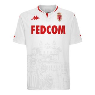 Thailande Maillot AS Monaco Third 2020 2021 Blanc