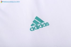 Survetement Real Madrid 2017 2018 Blanc Noir