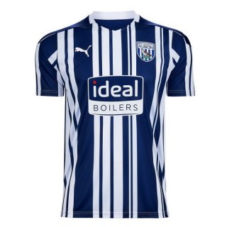 Thailande Maillot West Brom Domicile 2020 2021 Bleu