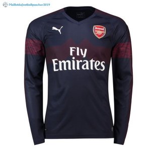 Maillot Arsenal Exterieur ML 2018 2019 Bleu Marine