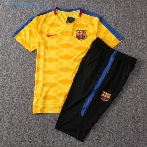 Entrainement Barcelona Ensemble Complet 2017 2018 Jaune