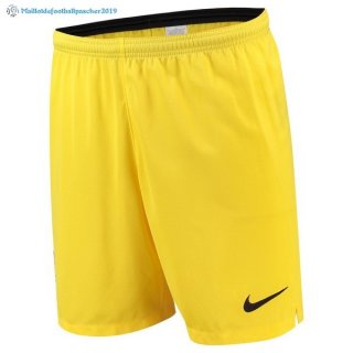 Pantalon Angleterre Domicile Gardien 2018 Jaune Pantalon Angleterre Domicile Gardien 2018 Jaune