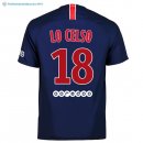 Maillot Paris Saint Germain Domicile Lo Celso 2018 2019 Bleu