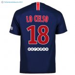 Maillot Paris Saint Germain Domicile Lo Celso 2018 2019 Bleu