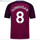 Maillot Manchester City Exterieur Gundogan 2017 2018