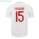 Maillot Angleterre Domicile Maguire 2018 Blanc