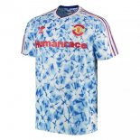 Thailande Maillot Manchester United Human Race 2020 2021 Bleu