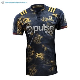 Maillot Rugby Highlanders 2017 2018 Bleu