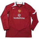 Maillot Manchester United Domicile ML Retro 2005/06 Rouge