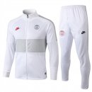 Survetement Paris Saint Germain 2019 2020 Blanc Gris