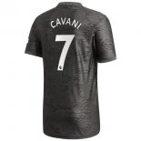 Maillot Manchester United NO.7 Cavani Exterieur 2020 2021 Noir