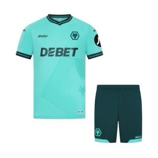 Maillot Wolves Exterieur Enfant 2025 2026 Maillot Wolves Exterieur Enfant 2025 2026