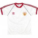 Thailande Maillot Manchester United Exterieur Retro 1991 Blanc