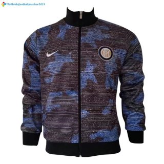 Veste Inter de Milan 2017 2018 Bleu Gris