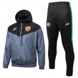 Coupe Vent Barcelona Ensemble Complet 2019 2020 Gris