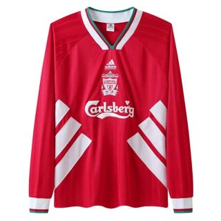 Maillot Liverpool Domicile ML Retro 1993/95 Maillot Liverpool Domicile ML Retro 1993/95