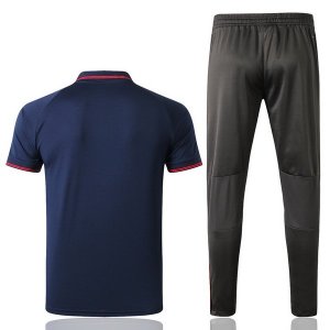 Polo Ensemble Complet Bayern Munich 2019 2020 Bleu Gris